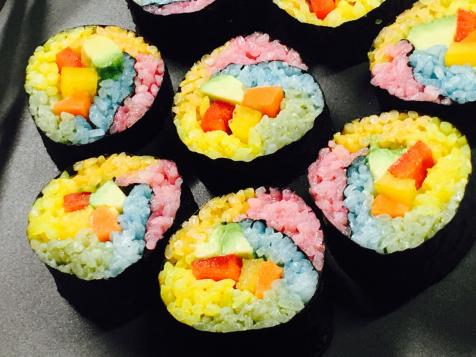 Rainbow Sushi
