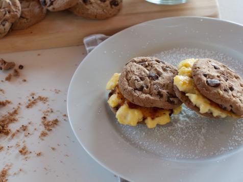 Creme Brulee Cookie Sandwiches