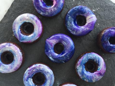 Galactic Chocolate Donuts