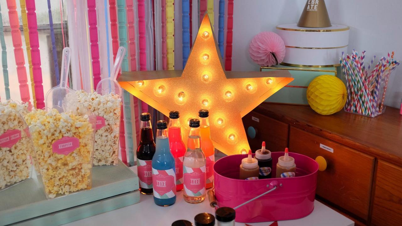 DIY Star Marquee