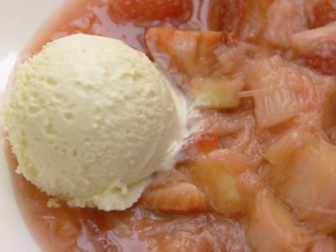 Stewed Rhubarb and Red Berries
