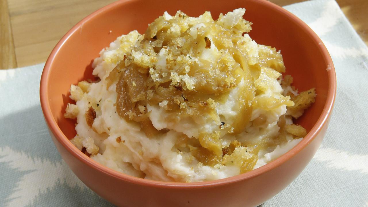 French Onion Potatoes