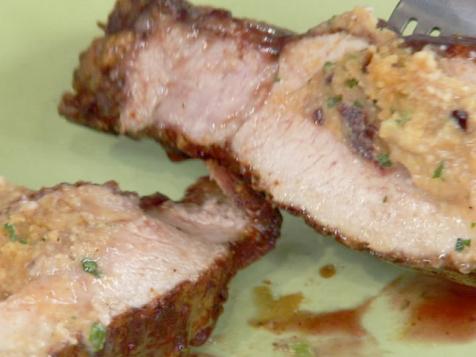 Stuffed and Fried Pork Chops