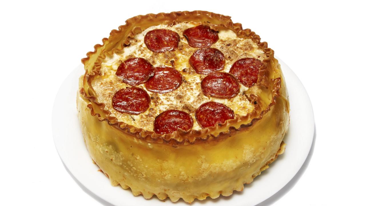 Pepperoni Pizzagna