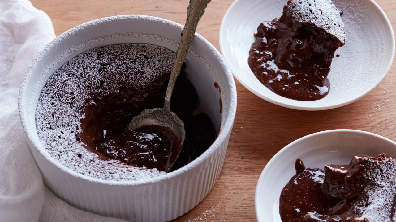 Giant Chocolate Lava Cake