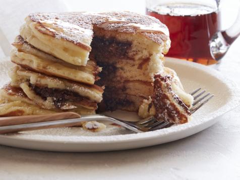 Nutella-Stuffed Pancakes