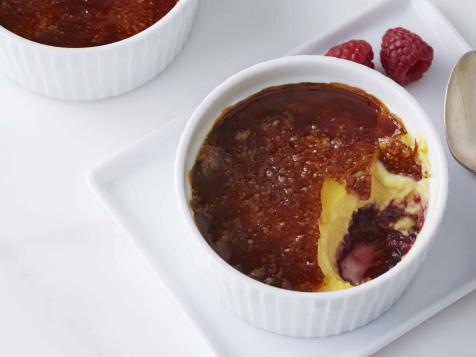 Raspberry Creme Brulee