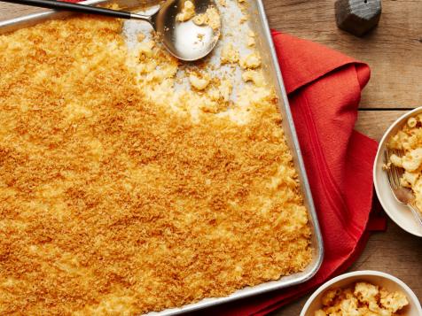 Extra Crunchy Sheet Pan Mac and Cheese