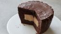 Giant Peanut Butter Cup Cake