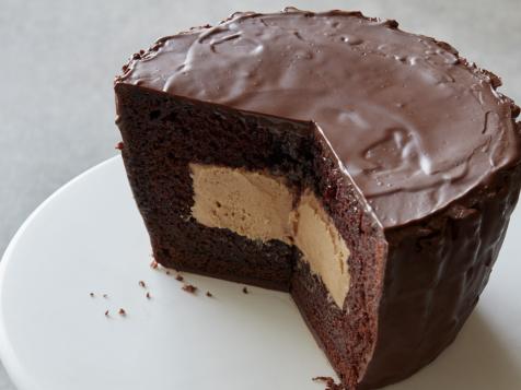 Giant Peanut Butter Cup Cake