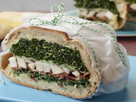 Chicken and Kale Sandwich