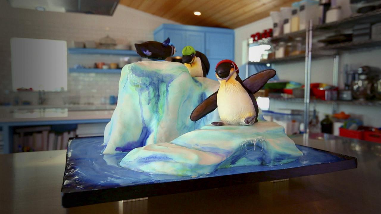 Penguin Cake