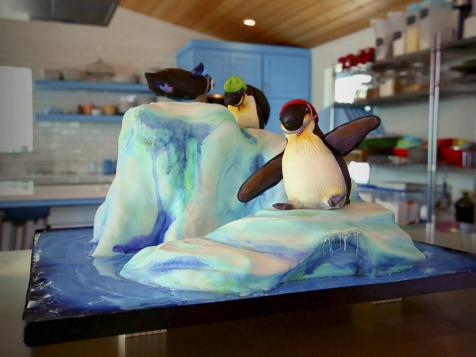 Penguin Cake
