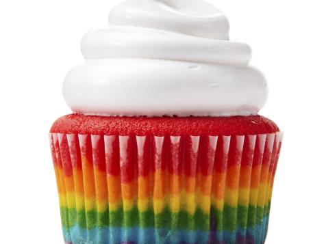 Rainbow Cupcakes