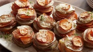 Crispy Potato Stacks