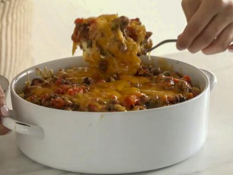 Beef and Cheddar Casserole