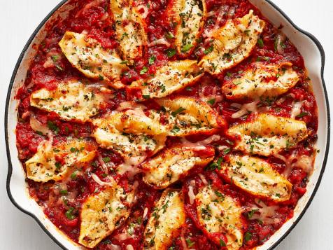 Stuffed Shells Bolognese