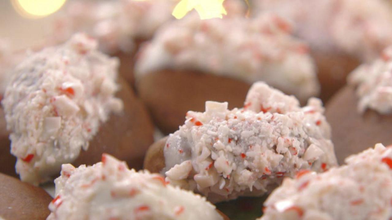 Chocolate Candy Cane Cookies