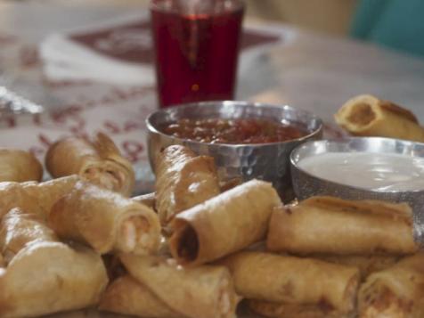 Crispy Chicken Taquitos