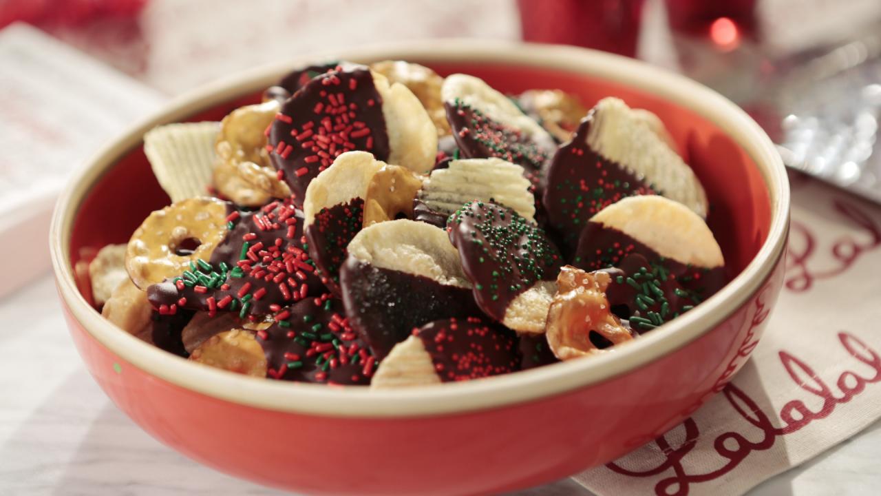 Chocolate-Dipped Chips