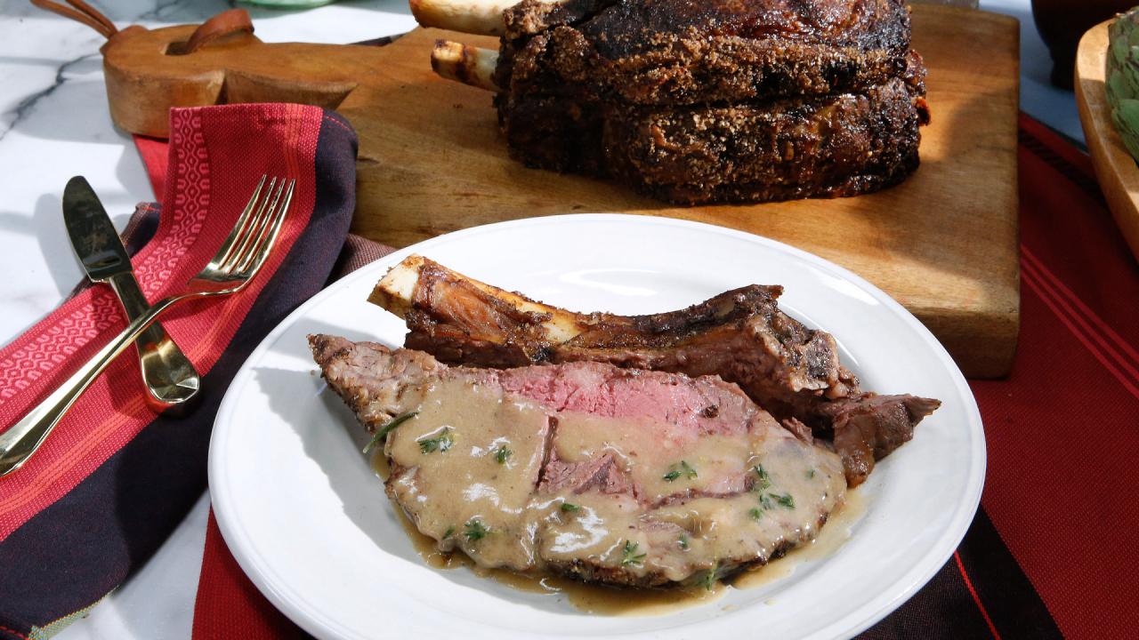 Salt Crusted Prime Rib