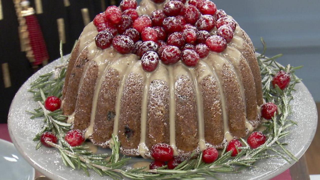 Orange-Cranberry Bundt Cake