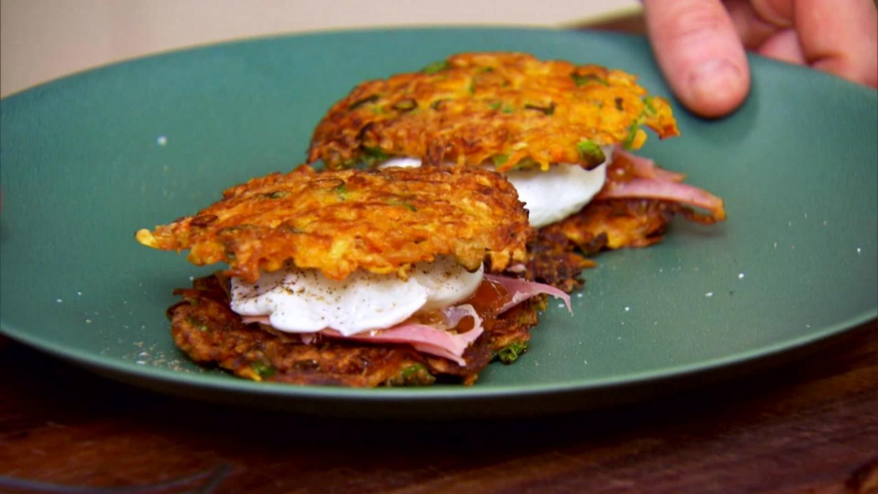 Sweet Potato-Onion Pancakes