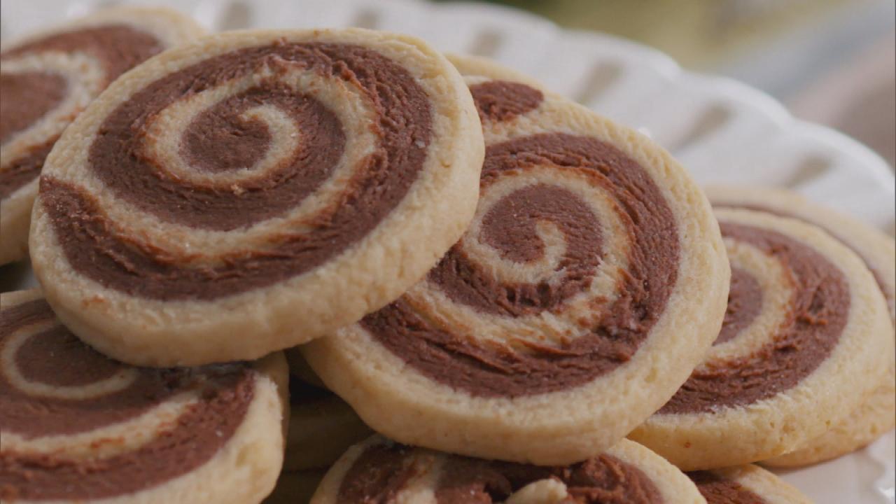 Chocolate Pinwheel Cookies