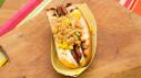Spicy Mango Hot Dogs