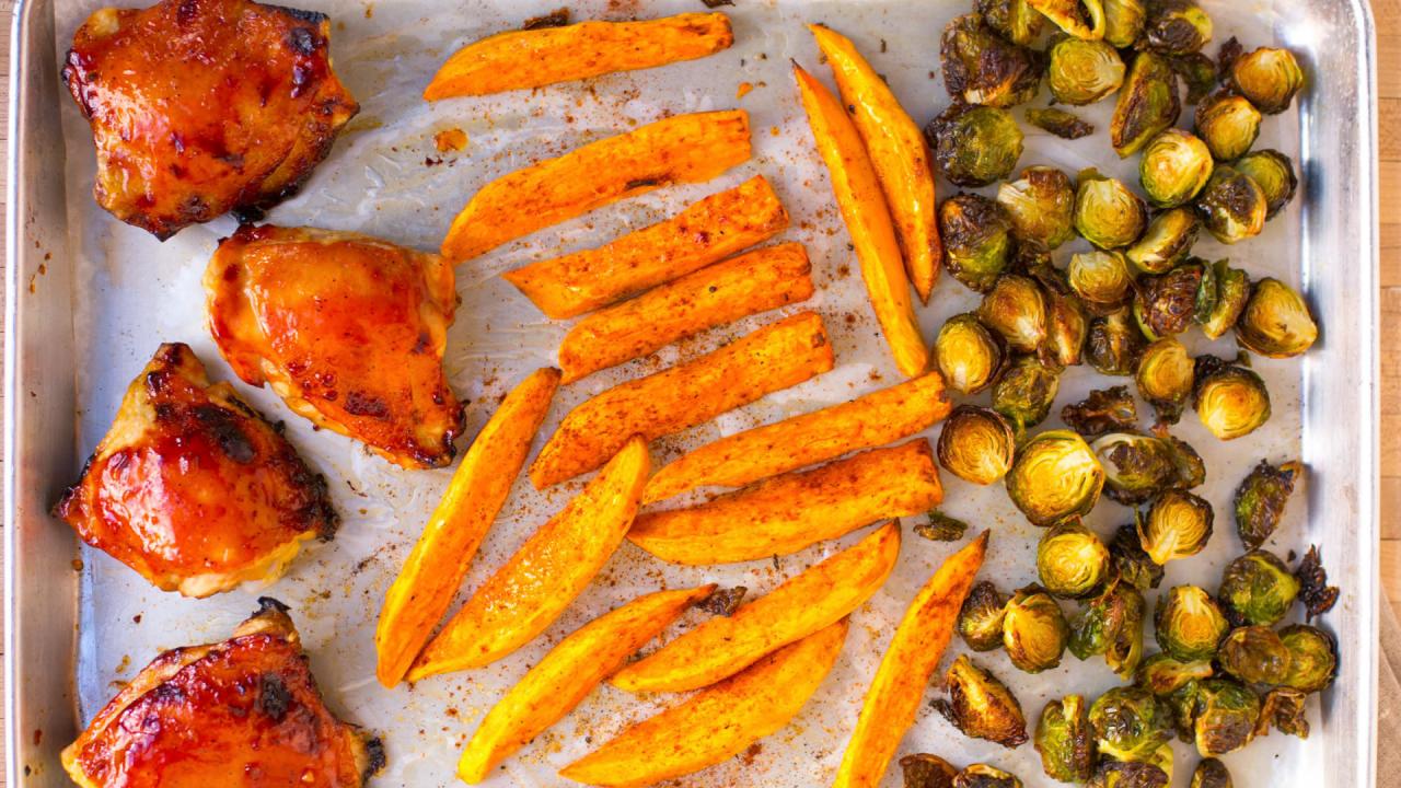Barbecue Chicken One-Pan Meal