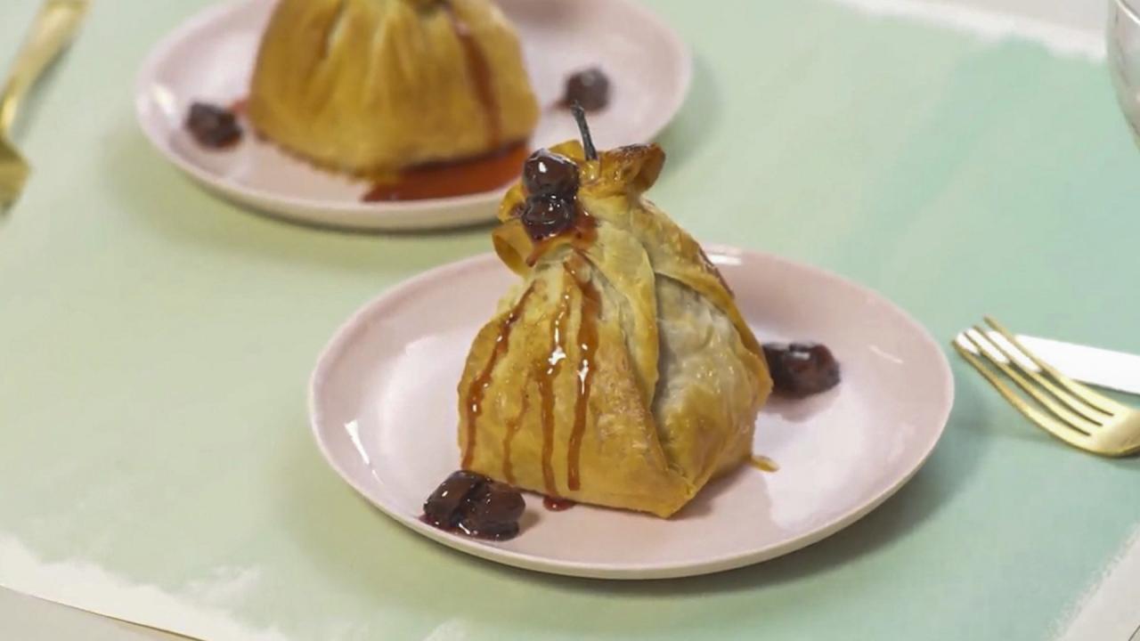 Chocolate Pear Pouches