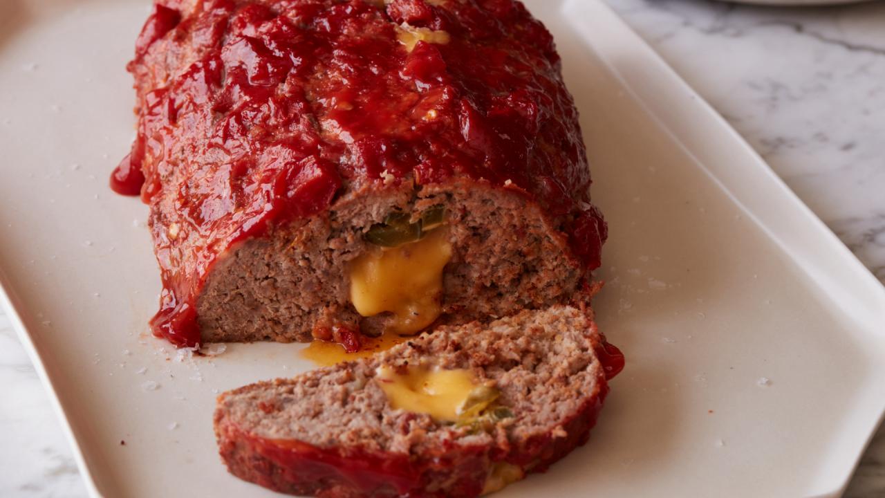 Stuffed Queso Meatloaf