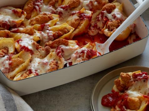 Chicken Parmesan Stuffed Shells