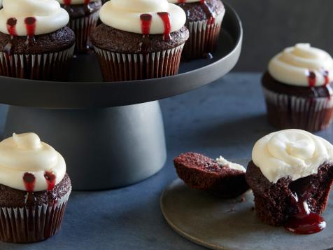 Red Velvet Vampire Cupcakes