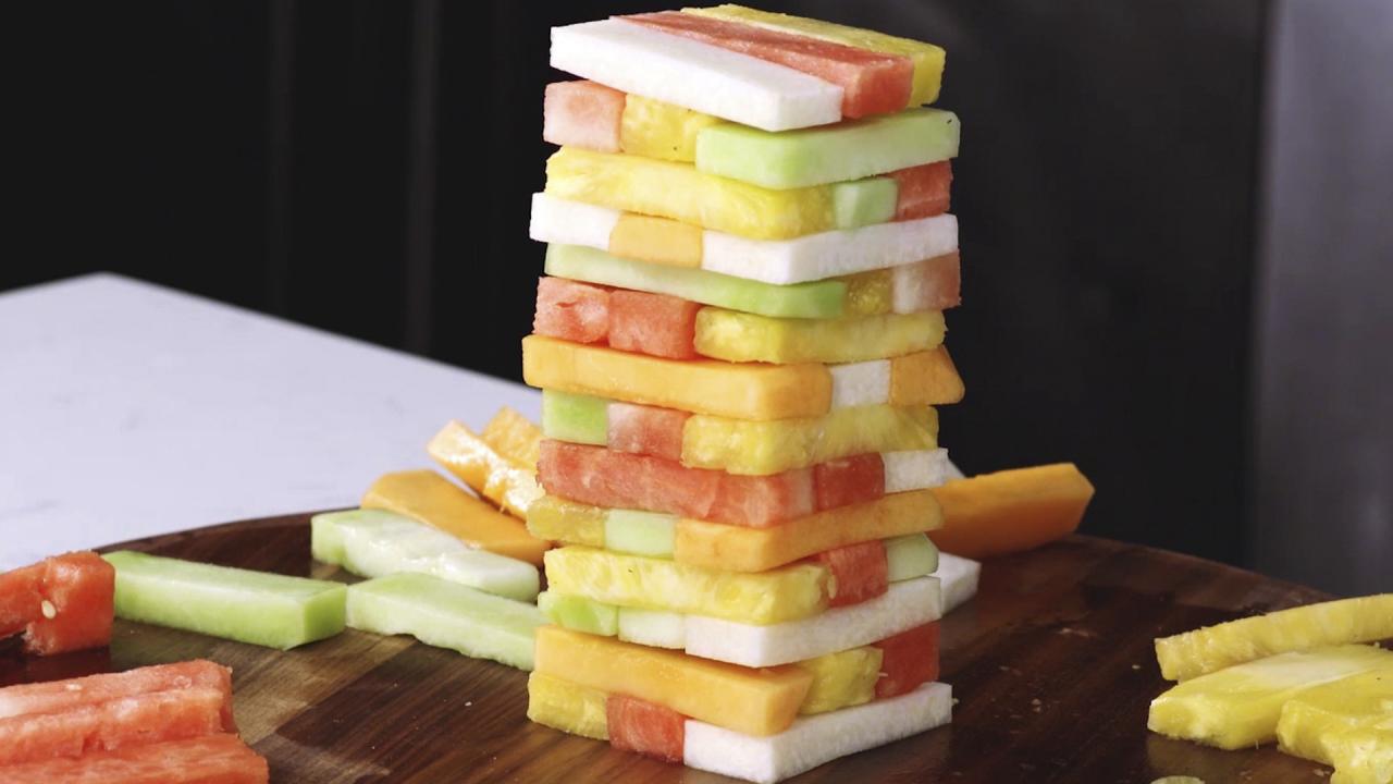 Fruit Jenga