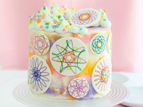 Spirograph Cake