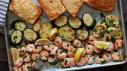Sheet Pan Shrimp Scampi