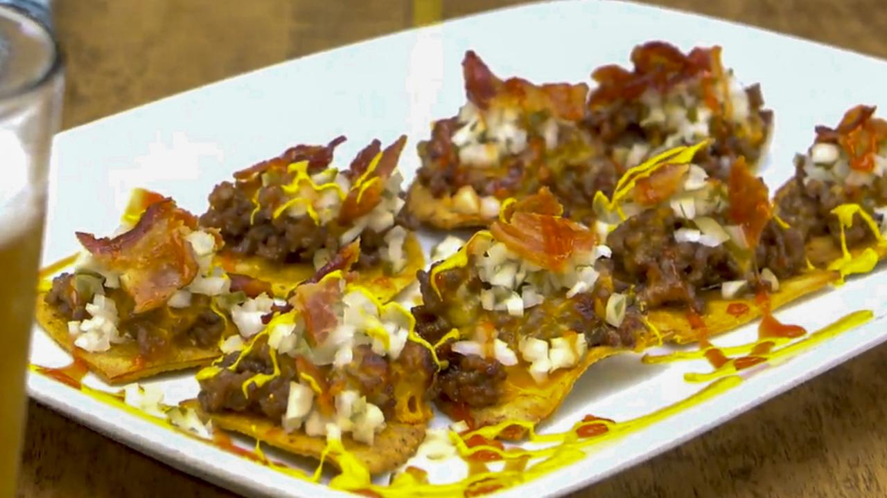 Cheeseburger Nachos