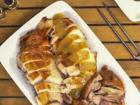 Spatchcocked Grilled Turkey