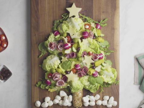 Christmas Tree Antipasto Salad