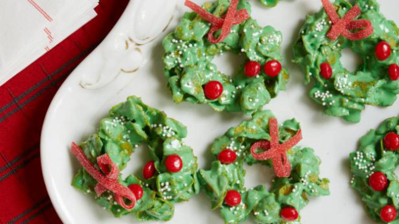 Cornflake Christmas Wreaths