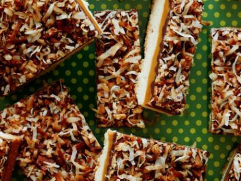 Caramel Chocolate Shortbreads