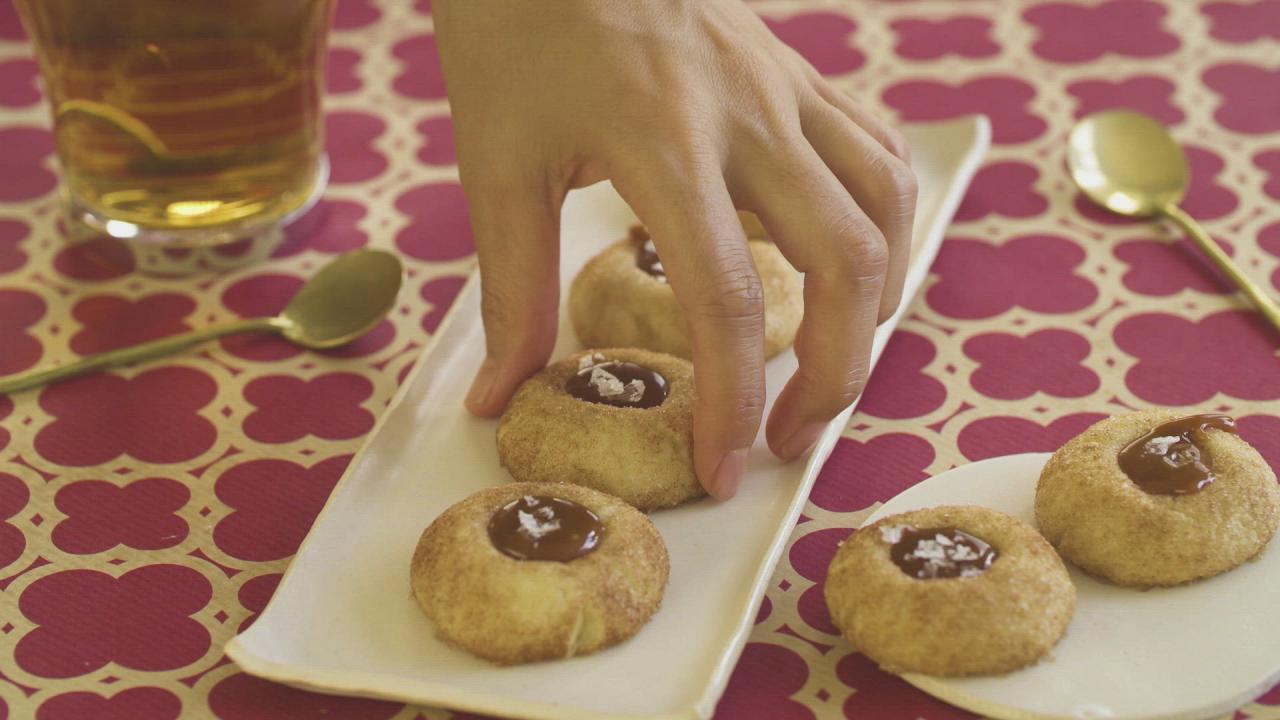 Salted Caramel Snickerdoodles