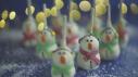 No-Bake Oreo Truffle Snowmen