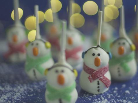 No-Bake Oreo Truffle Snowmen