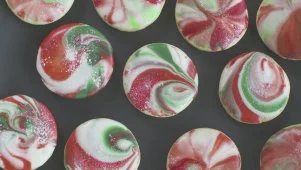 Holiday Swirled Sugar Cookies