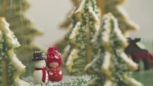 Christmas Tree Cookie Forest