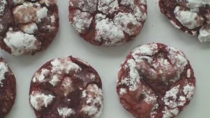Cheesecake-Stuffed Red Velvet Cookies