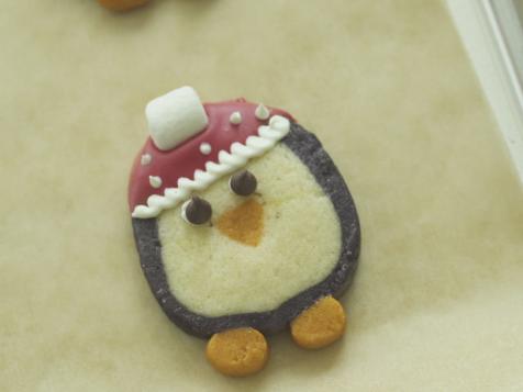 Penguin Slice-and-Bake Cookies