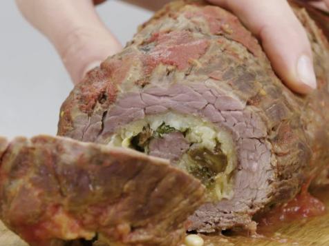Steak Roulade with Provolone